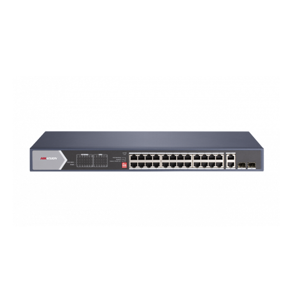 Hikvision DS-3E0528HP-E 28-Port Gigabit Unmanaged Hi-PoE Switch